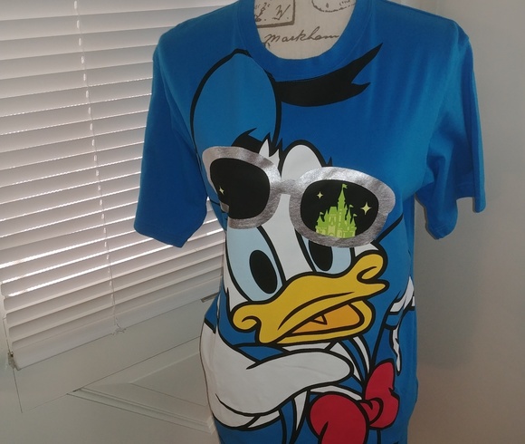 donald duck printed t shirt
